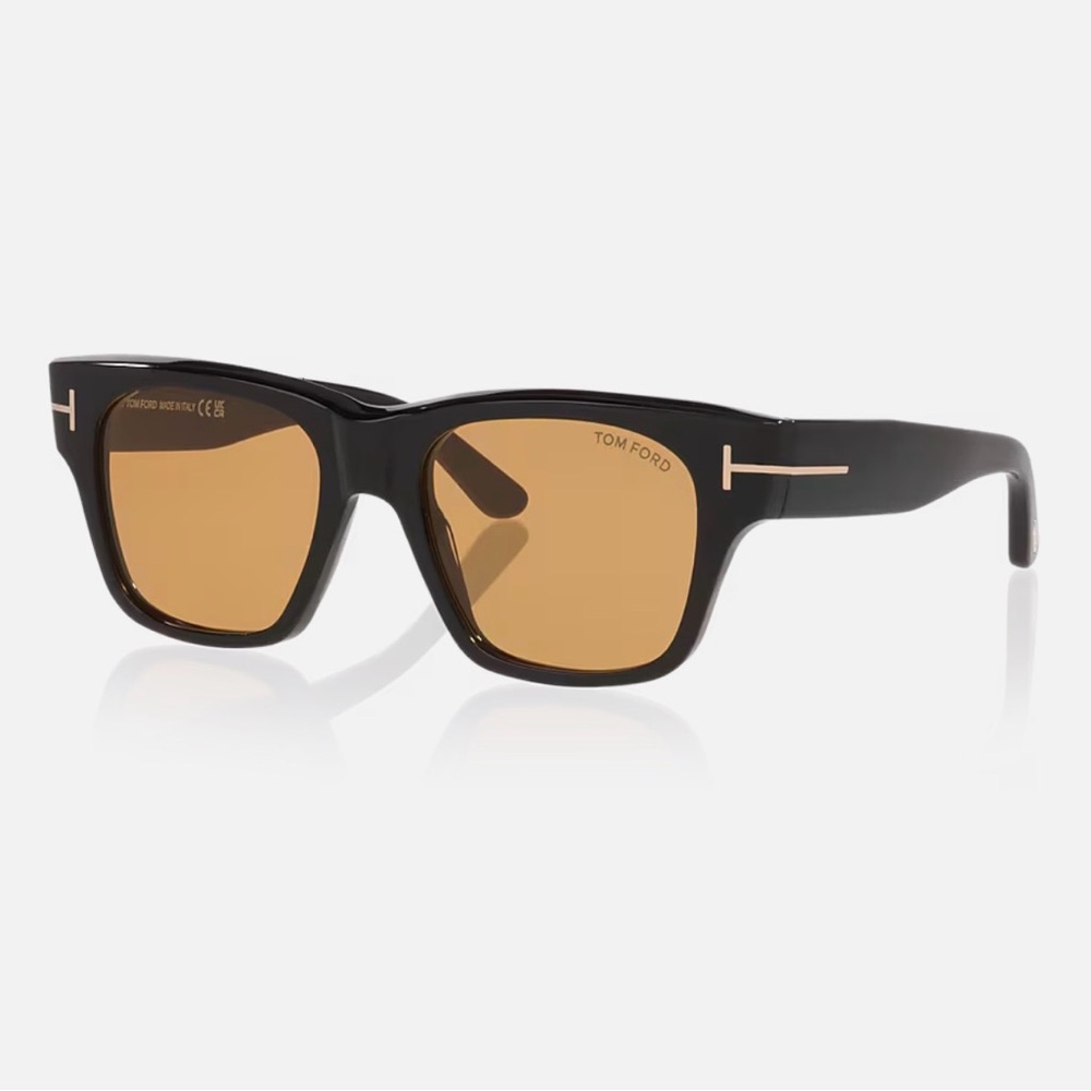 NEW! Tom Ford Caine Sunglasses with Tan Lenses